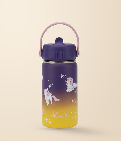 Cheeki 400ml Insulated Little Adventurer Bottle - Unicorn — product view