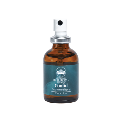 Australian Bush Flower confid oral spray original product packaging
