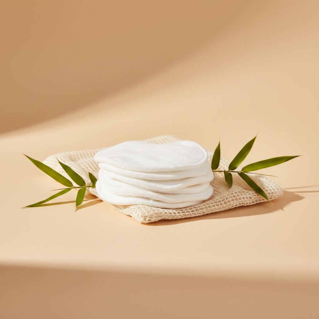 Dublin Herbalists Luxury Reusable Bamboo Makeup Remover Pads 6 Pack