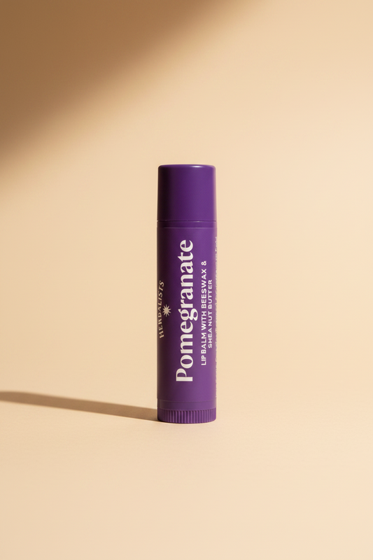 Dublin Herbalists Pomegranate Natural Lip Balm 5ml