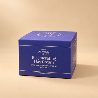 Dublin Herbalists Regenerating Day Cream with Hyaluronic Acid Gel 50ml carton