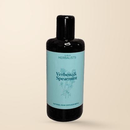 Dublin Herbalists Verbena and Spearmint Diffuser Refill 200ml bottle