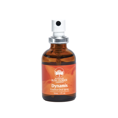 Australian Bush Flower dynamis oral spray original product packaging