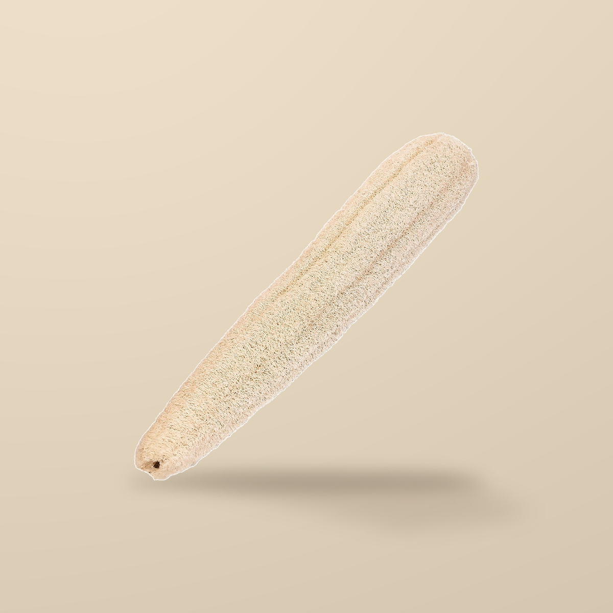 Eco Bath Co Natural Loofah – 20 Inch — original product packaging on warm beige background