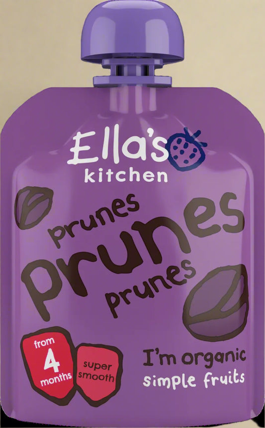 Ellas Kitchen Organic Prunes Prunes Prunes 7 x 70g pouches