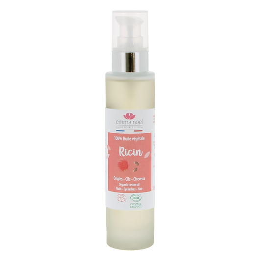 Emma Noel Organic Castor Oil – 100% Cold-Pressed for Hair, Lashes & Nails