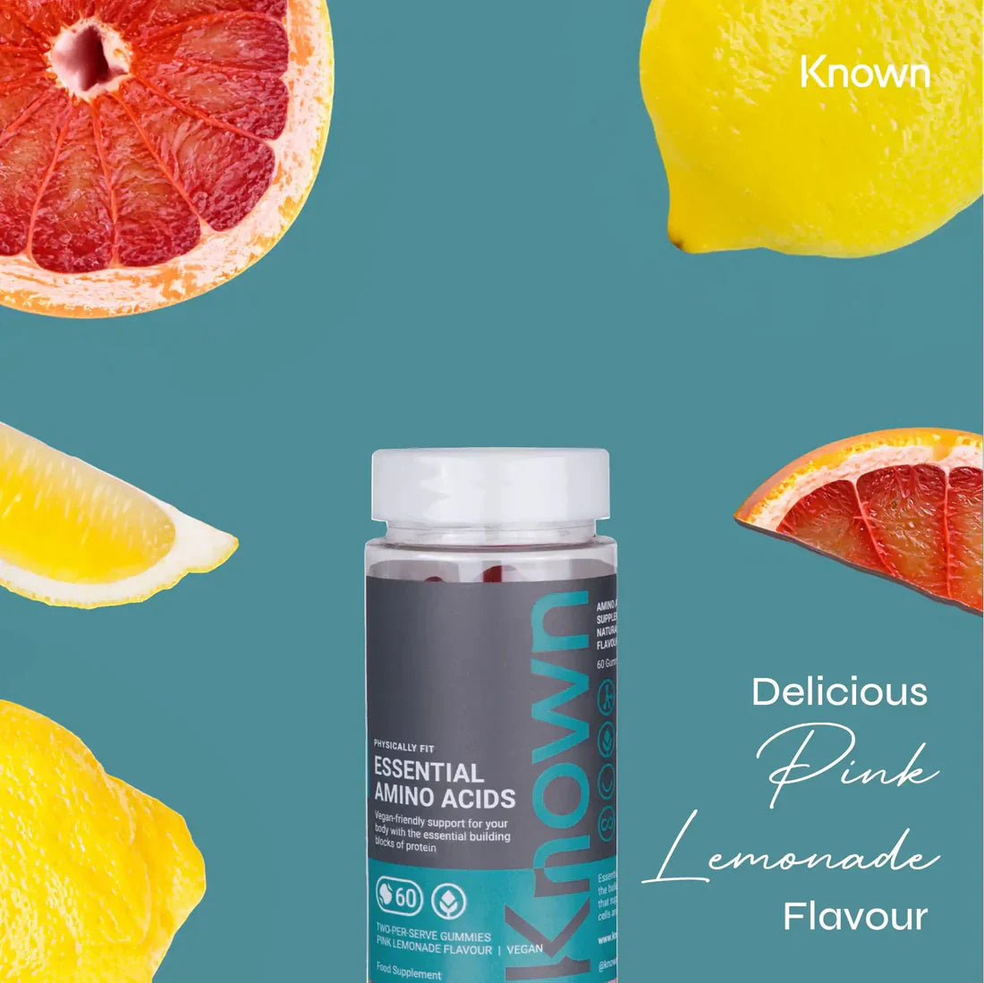 Known Nutrition Hormone Balance Lemon Vegan Gummy Supplement | Health
