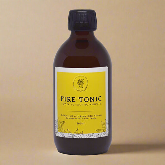 Fire Tonic Herbal Pure Apple Cider Vinegar 300ml with roots and spices