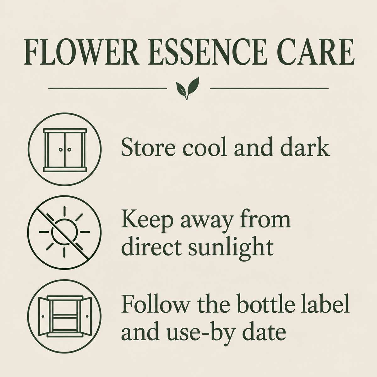 Space Clearing Organic Space Mist 50ml cool dark storage guidance