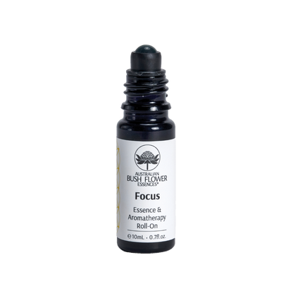 Australian Bush Flower Focus Essence & Aromatherapy Roll-On – 10ml original manufacturer product photograph