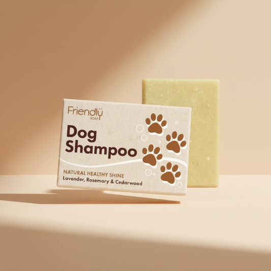 Friendly Natural Dog Shampoo Bar Case 6 x 95g