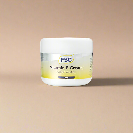 FSC Vitamin E Cream with Calendula 100g – Soothing moisturiser for dry skin