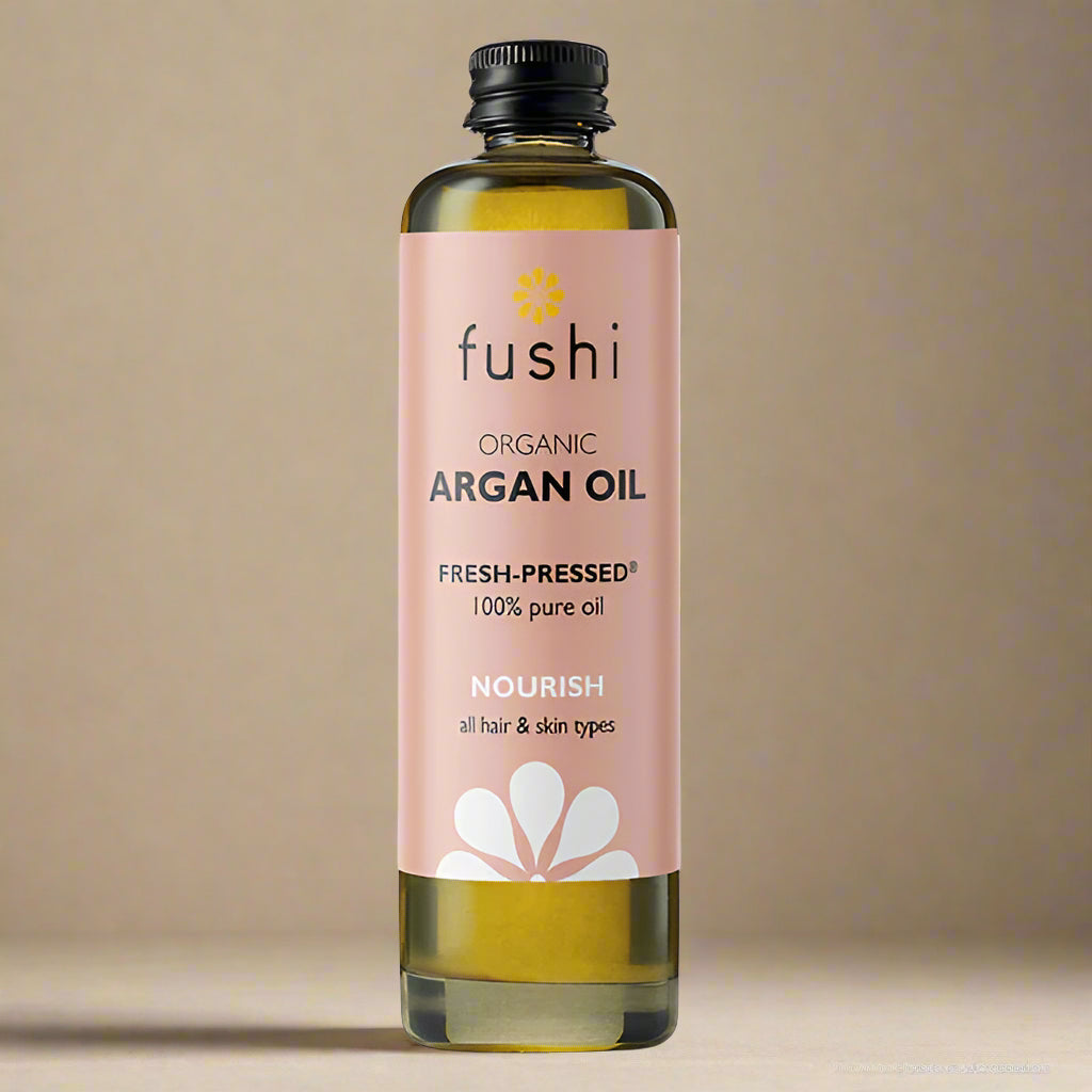 Fushi Organic Argan Oil – 100ml cold-pressed oil for hair and skin