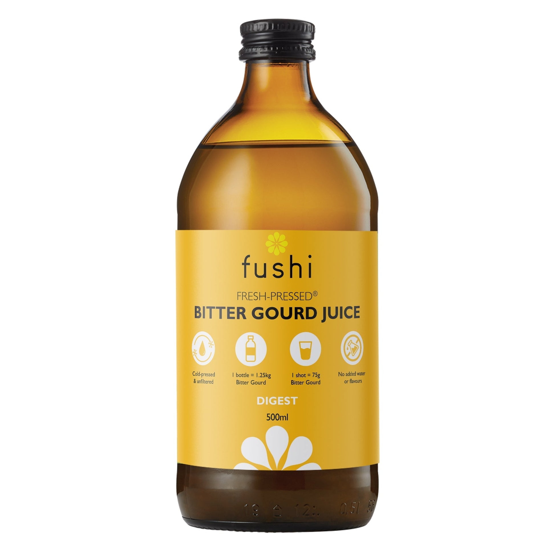 Fushi Bitter Gourd Juice – Organic Cold-Pressed Karela – 500ml