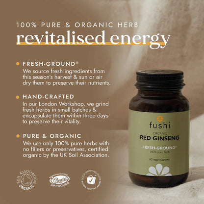 Fushi Red Ginseng Supplement Facts and Product Information