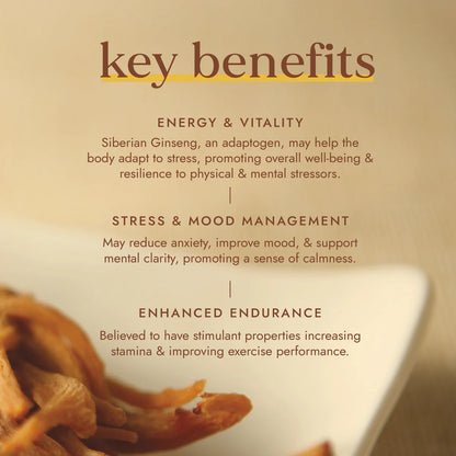  Fushi Siberian Ginseng Supplement Facts and Product Information