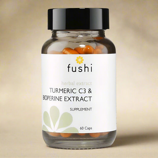 Fushi Turmeric C3 & Bioperine Extract – 60 Capsules Vegan Supplement