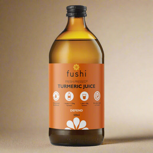 Fushi Turmeric Juice – 500ml cold-pressed raw turmeric extract