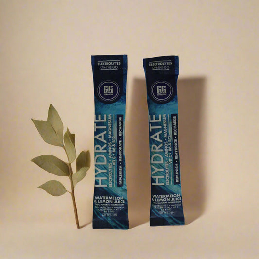 G&G Hydrate On-the-Go Electrolytes – Box of 20 Sachets