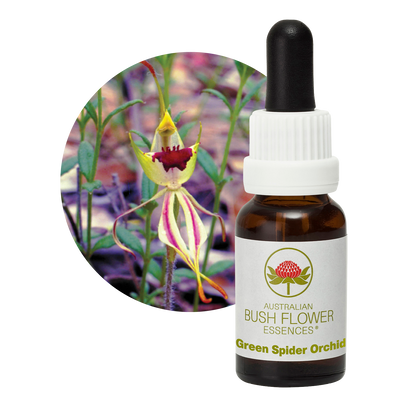 Australian Bush Flower Green Spider Orchid Stock Essence – 15ml original manufacturer product photograph