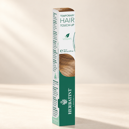Herbatint Temporary Hair Touch-Up Blonde 10ml carton on cream studio background, view 2