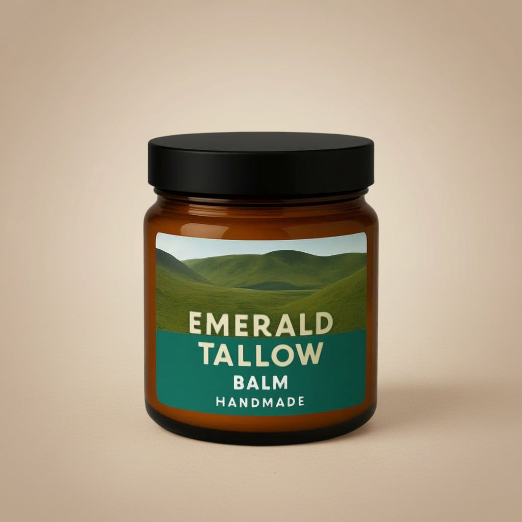 Irish Handmade Whipped Tallow Balm by Emerald 120ml