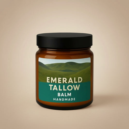 Irish Handmade Whipped Tallow Balm by Emerald 120ml