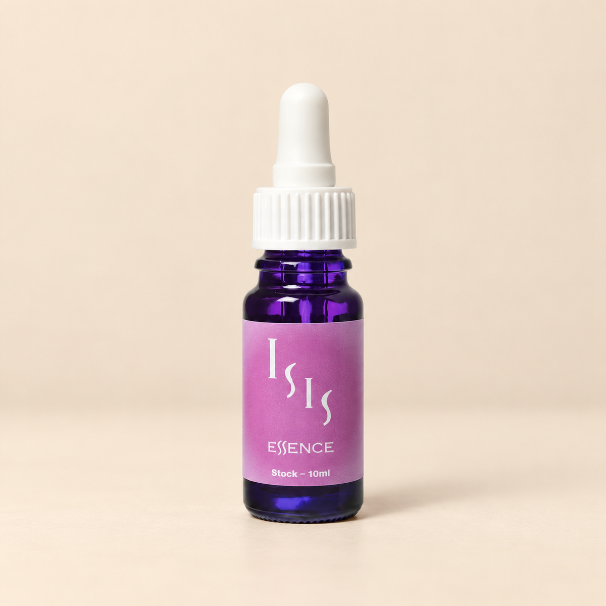 Australian Bush Flower Isis Essence Stock – 10ml bottle on a warm beige background