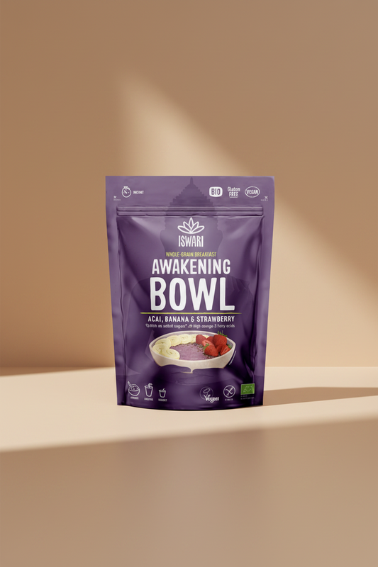 Iswari Awakening Bowl Açaí Banana Strawberry Organic 360g