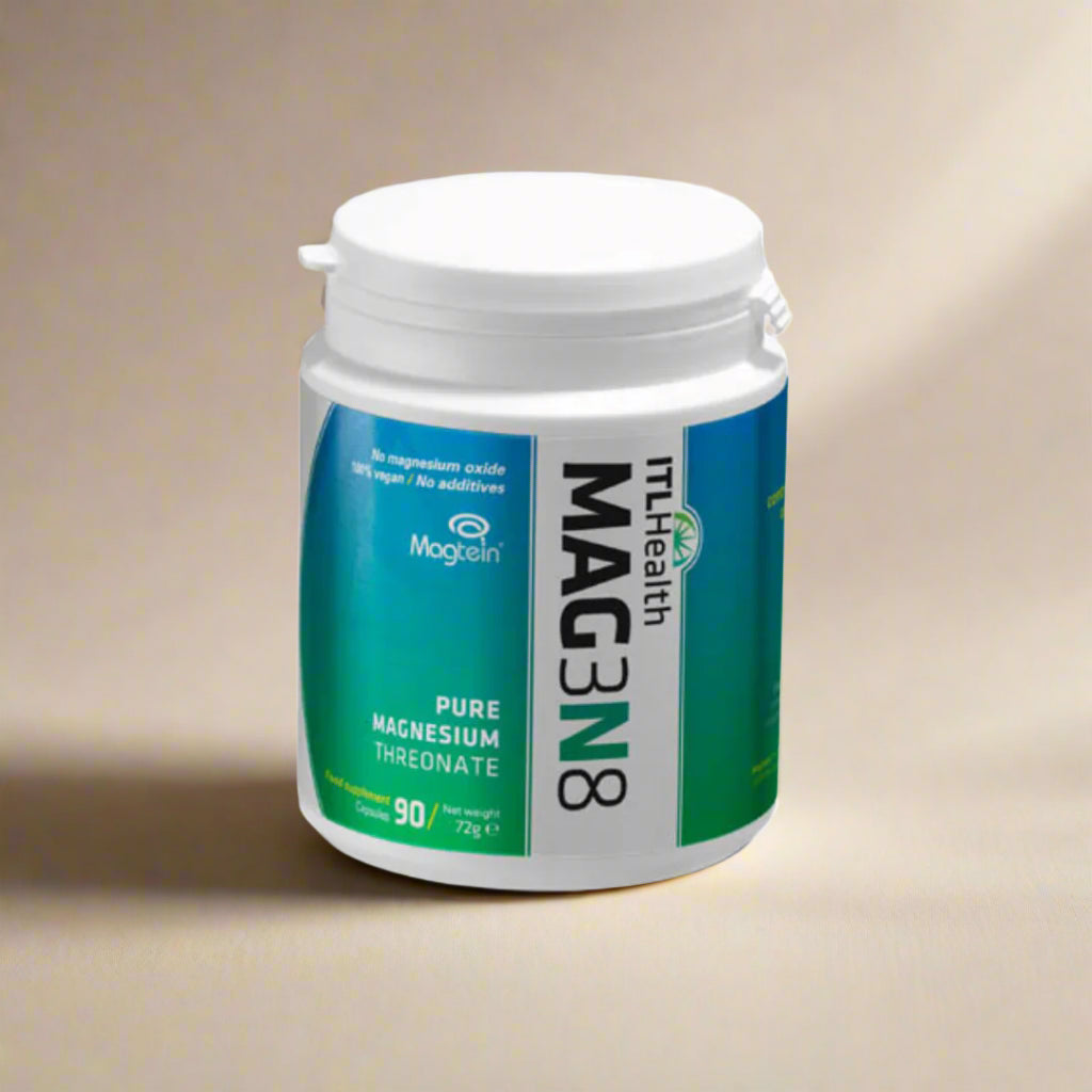 ITL MAG3N8 Magnesium L-Threonate supplement in vegan capsules – 90 count