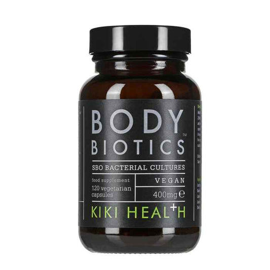 Kiki Body Biotics 120 Vegicaps – 8 Strains of Soil-Based Probiotics for Gut Health.