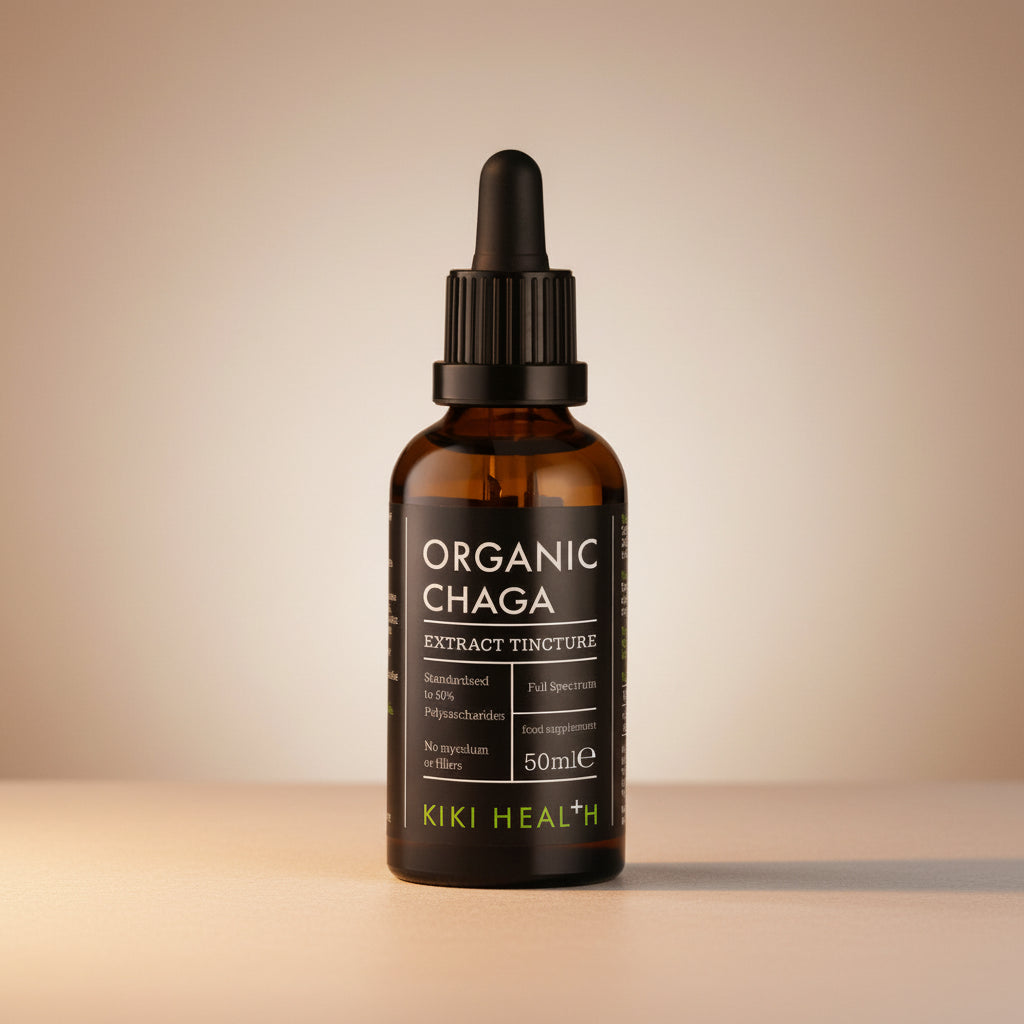 KIKI Chaga Mushroom Extract Organic 50ml Bottle