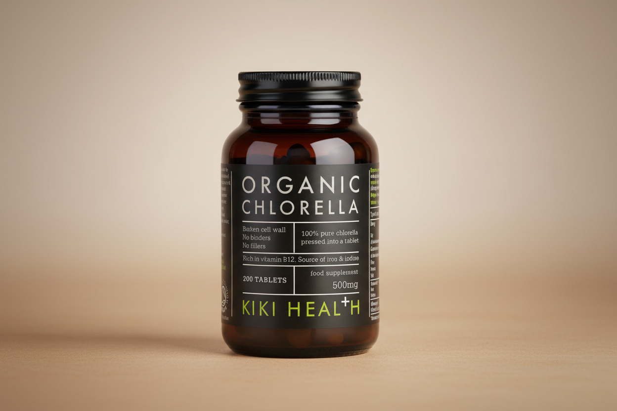 Kiki Chlorella 200 Tablets Organic