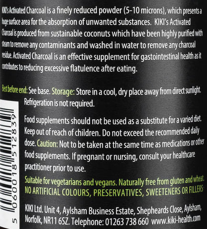 KIKI coconut shell activated charcoal powder 70g