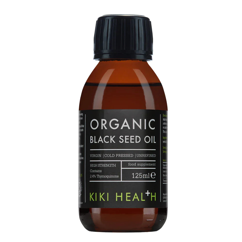 Kiki Health Organic Black Seed Oil – Cold-Pressed Nigella Sativa