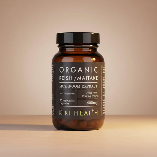 KIKI Maitake and Reishi Mushroom Extract Blend 60 Vegan Capsules