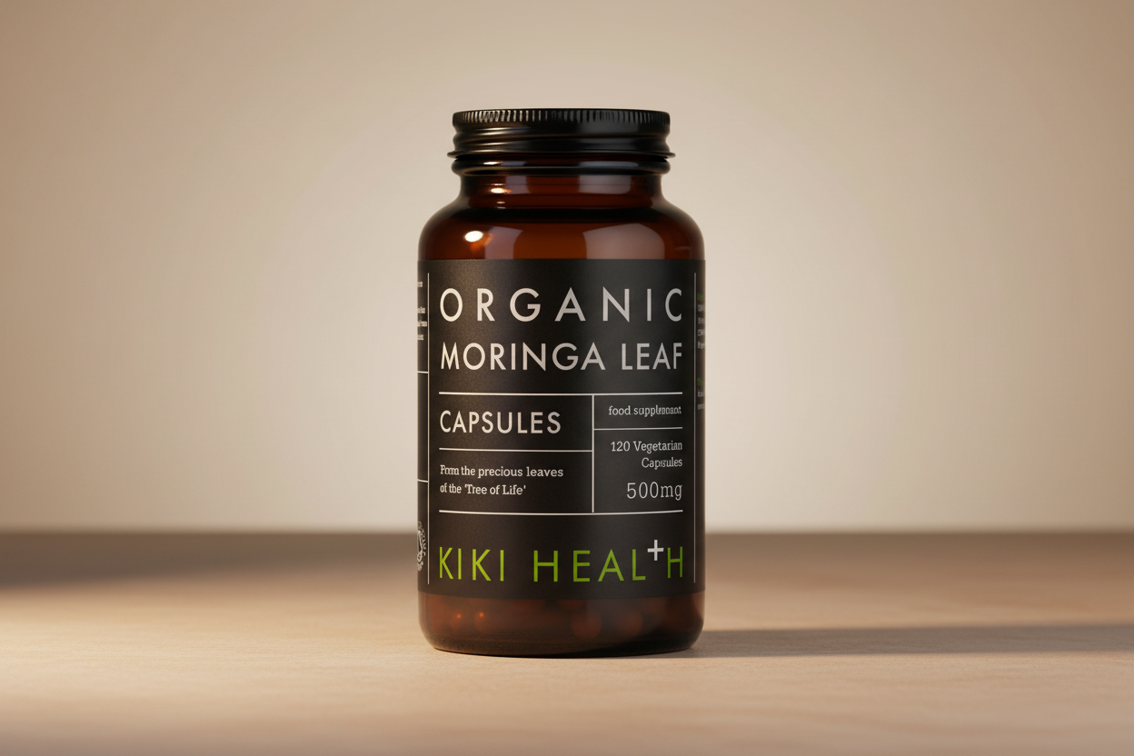 Kiki Moringa 120 Vegicaps Organic
