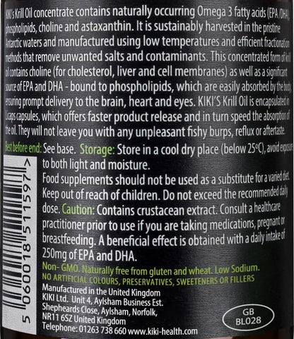 Kiki Omega 3 Krill Supplement