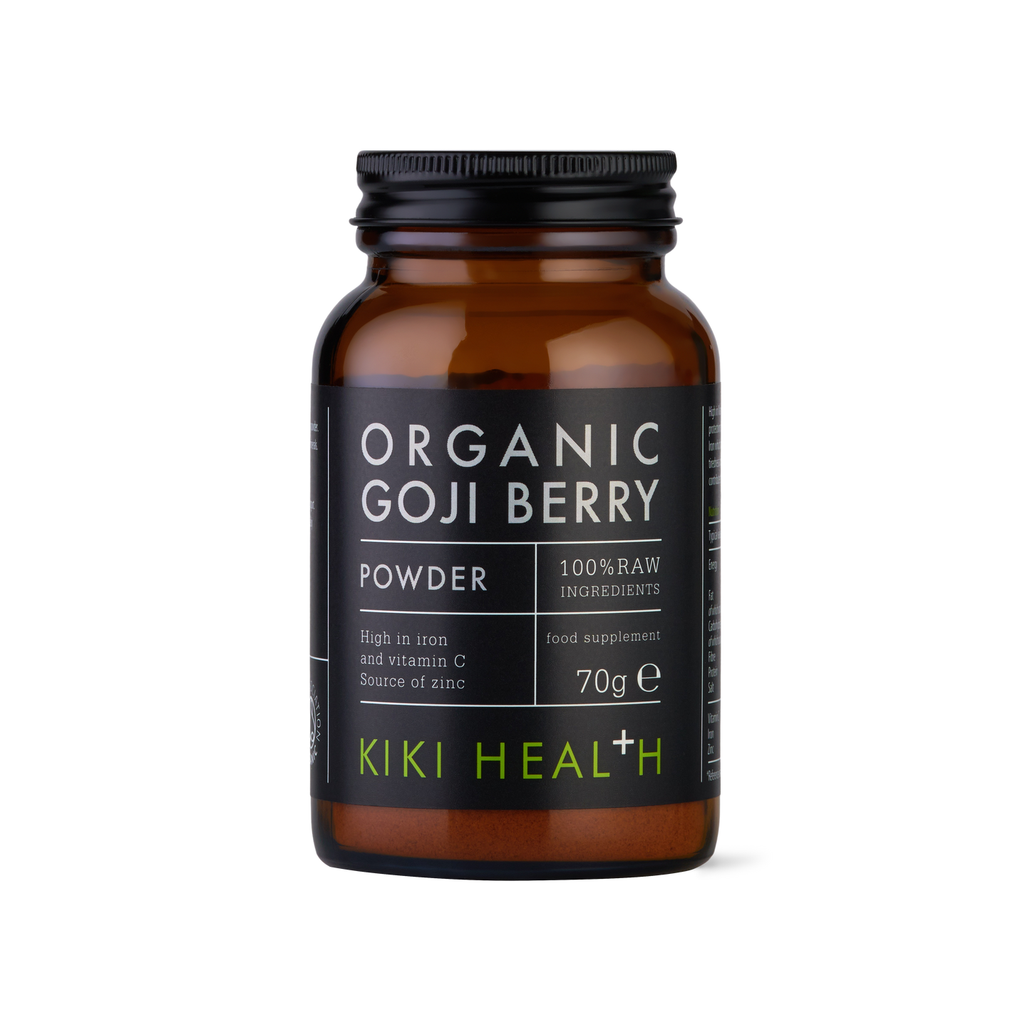 Kiki Organic Goji Berry Powder 70g – Rich in Antioxidants & Vitamins for Energy & Immunity