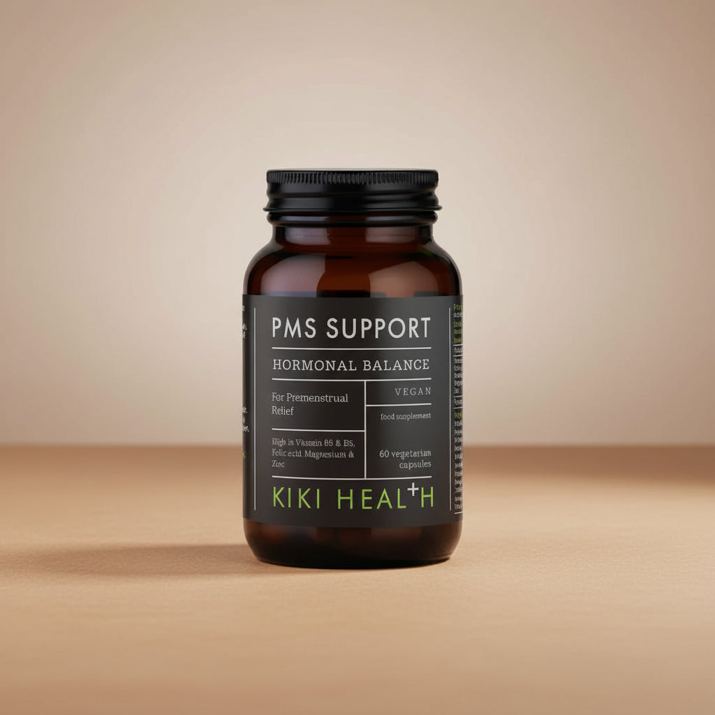 KIKI PMS Support 60 Vegan Capsules Bottle
