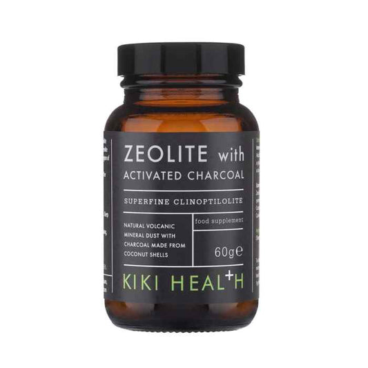 Kiki Zeolite & Activated Charcoal Powder – 60g 