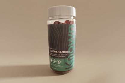 Known Ashwagandha Vegan Gummies 60 Count Front Label