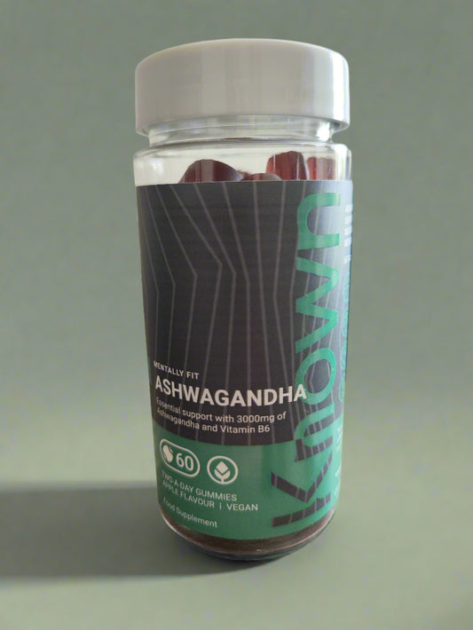 Known Ashwagandha Vegan Gummies 60 Count Front Label