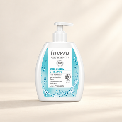 Lavera Basis Sensitiv Gentle Care Hand Wash 250ml – product packaging