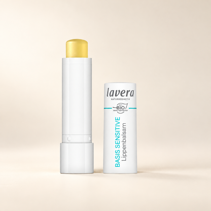Lavera Basis Sensitive Lip Balm 4.5g – product packaging