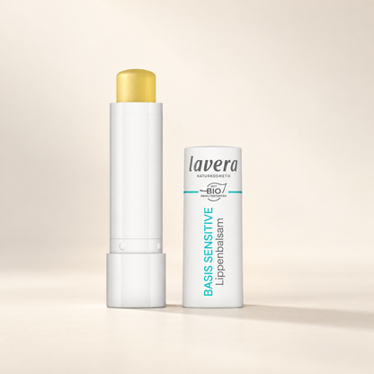 Lavera Basis Sensitive Lip Balm 4.5g – product packaging