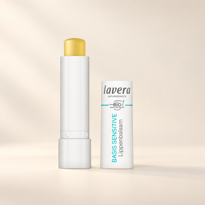 Lavera Basis Sensitive Lip Balm 4.5g – product packaging