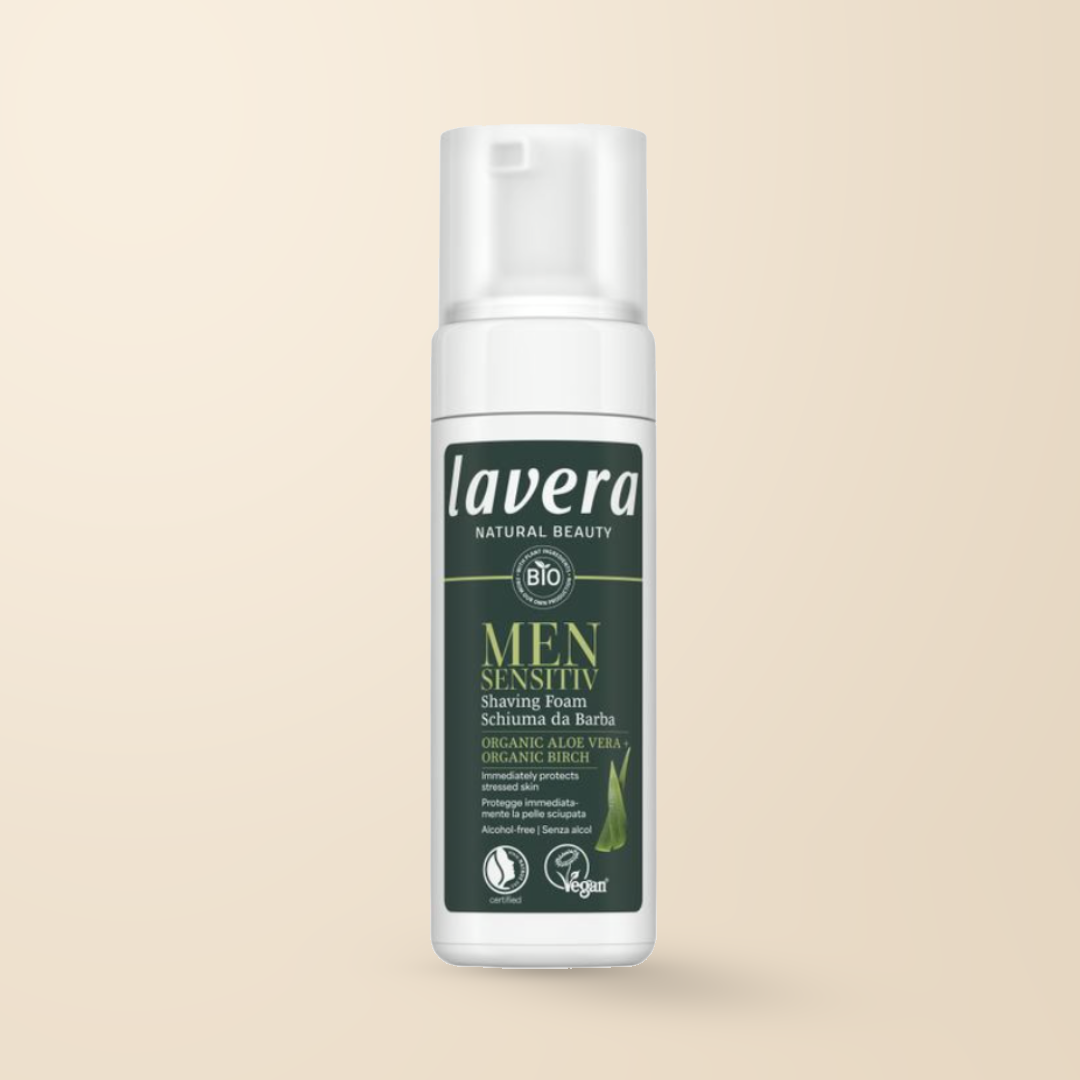 Lavera Men Sensitiv Gentle Shaving Foam – 150ml authentic product packaging