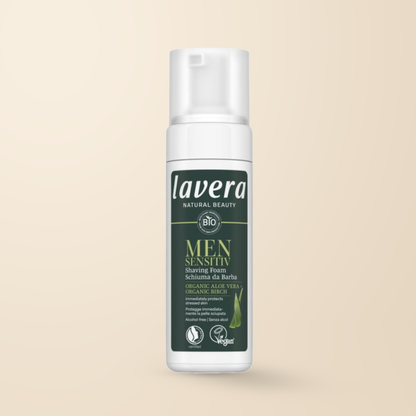 Lavera Men Sensitiv Gentle Shaving Foam – 150ml authentic product packaging