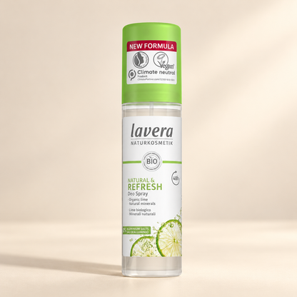 Lavera Natural & Refresh Deodorant Spray 75ml — product packaging, image 1